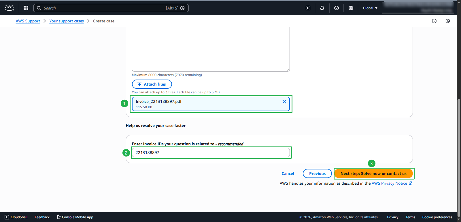 AWS Support