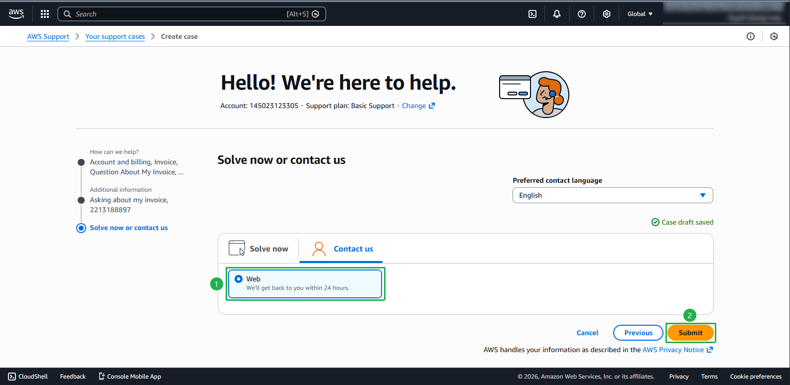 AWS Support
